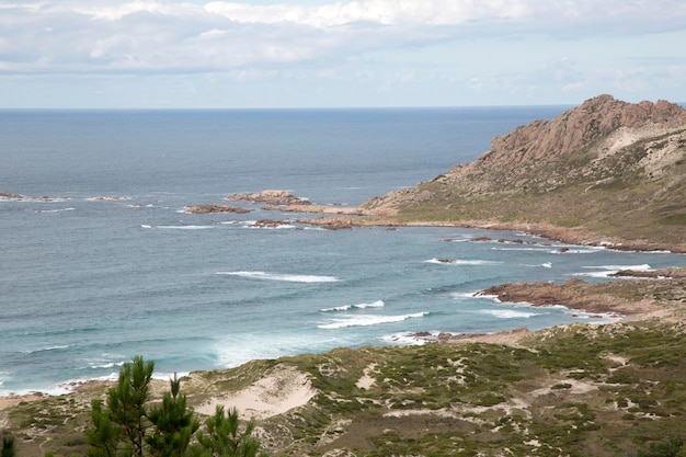 Trece Beach in Galicië, Spanje