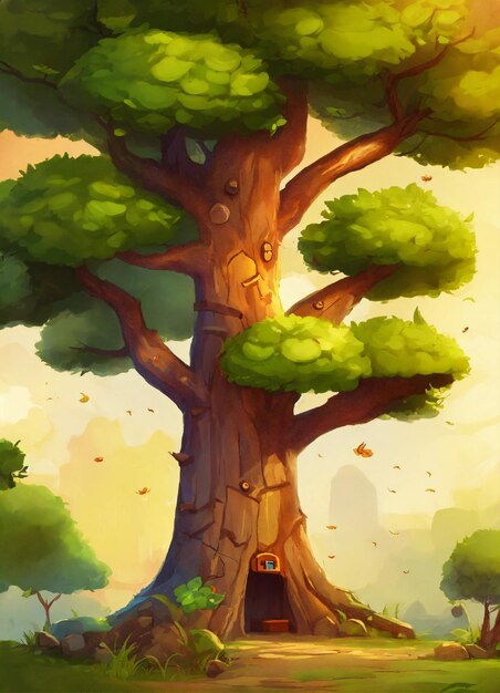 Изображение мультфильма "Дерево"