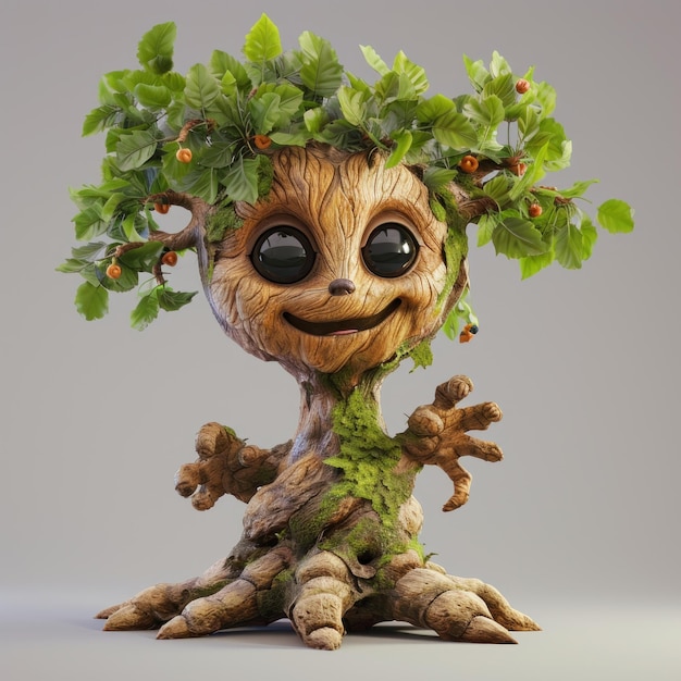 Photo tree character