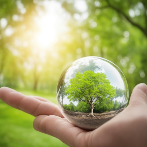 tree in hand