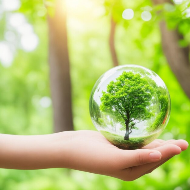 tree in hand