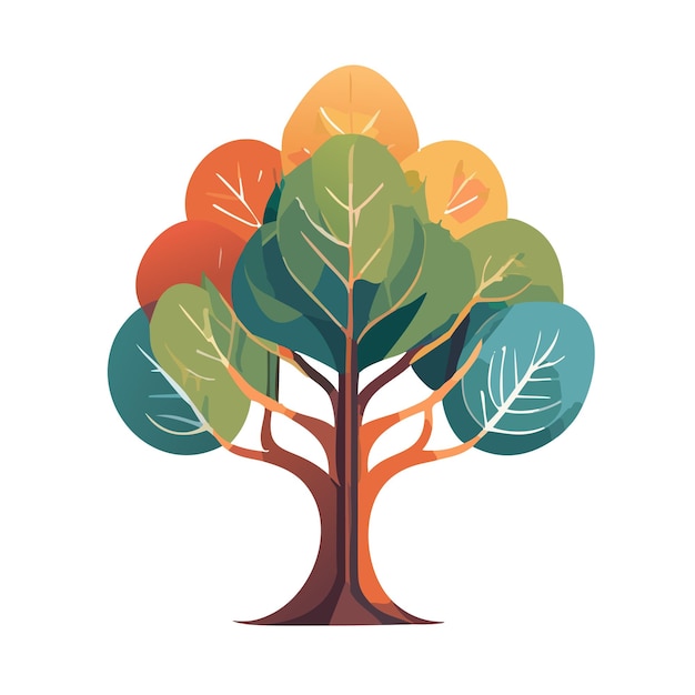 Photo tree illustration