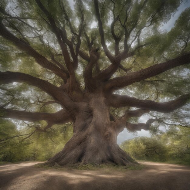 Фото Дерево в парке дерево в лесу