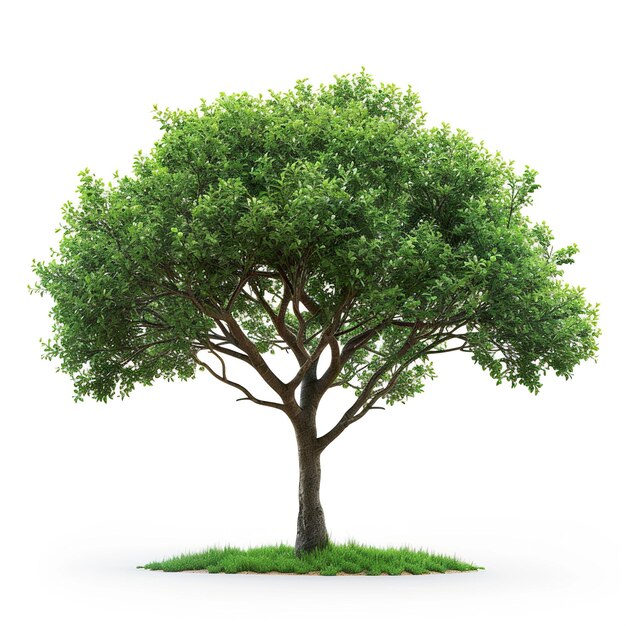 Tree isolated on white background