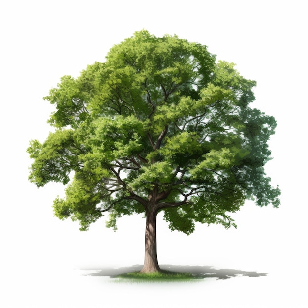 Tree isolated on white background