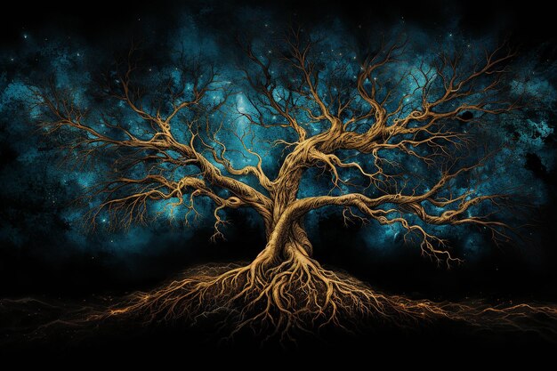 Tree of life digital art