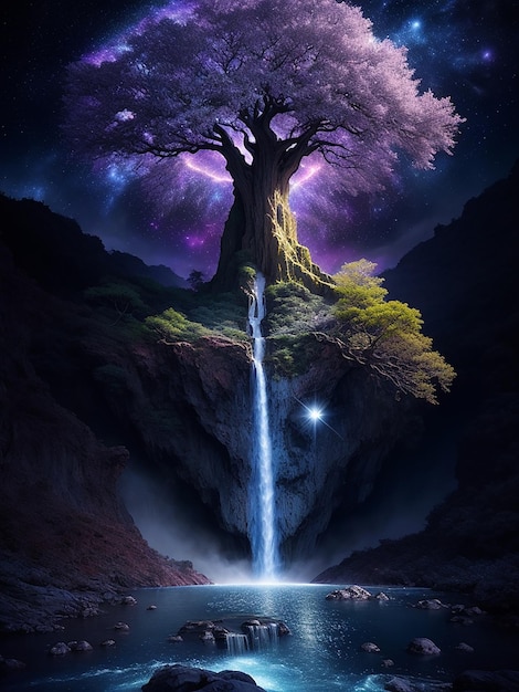 Tree of life in galaxy