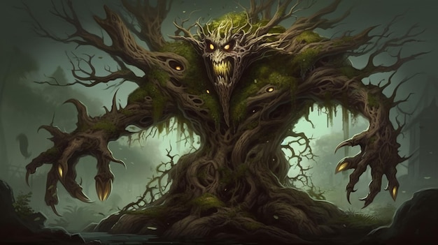 The tree of life is a monster.