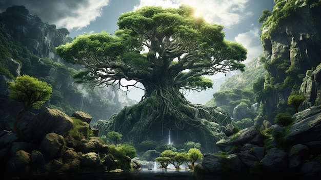 The tree of life is a symbol of life