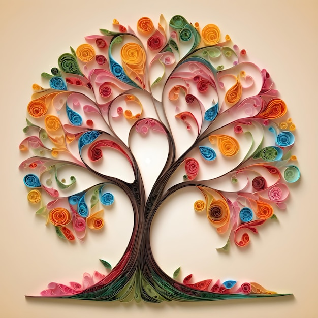 tree of life quilling