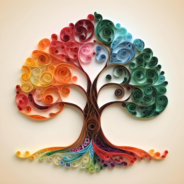 tree of life quilling