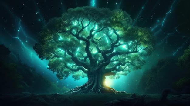 The tree of life wallpaper background