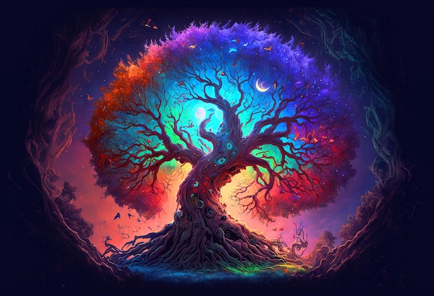 The tree of life wallpaper background