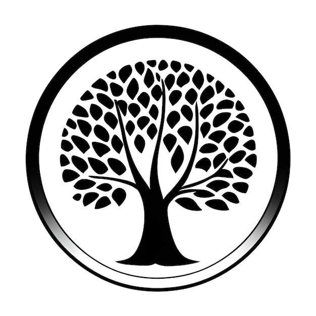 Photo tree logo design