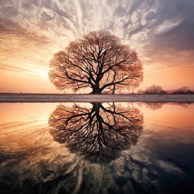 tree reflection