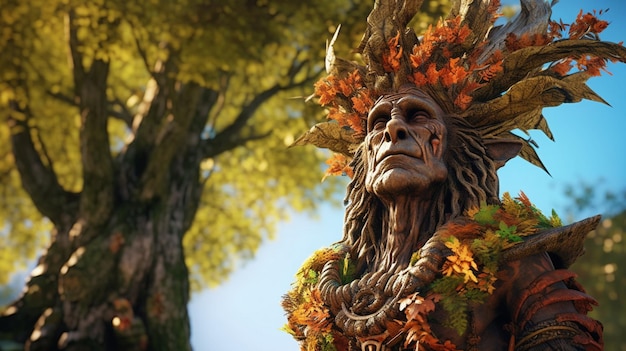 a Tree Shaman in theGenerative AI