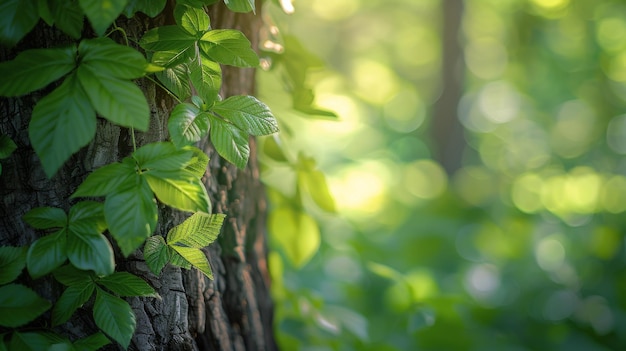 Tree With Lush Green Leaves