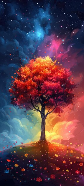 a tree with the title quot the tree quot on the bottom