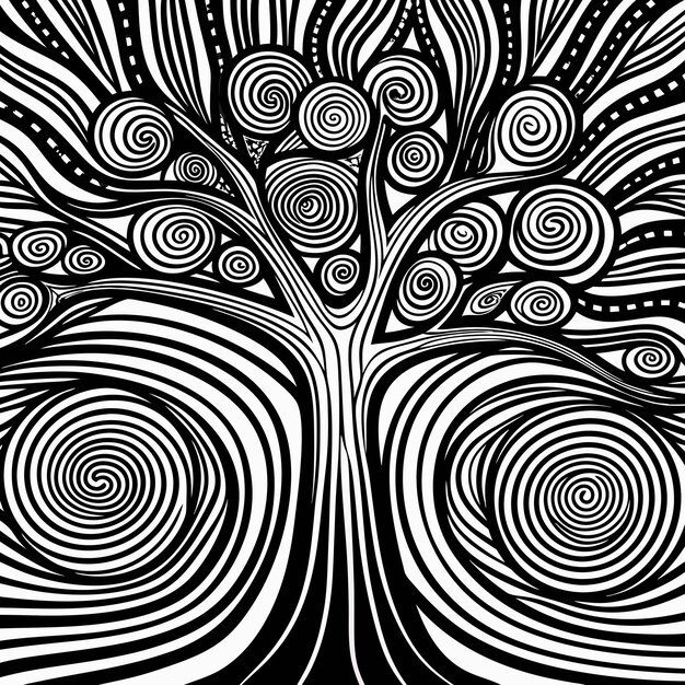 a tree with a tree and the words quot the name quot on it