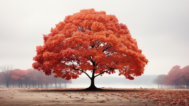 A tree with the word quot fall quot on it