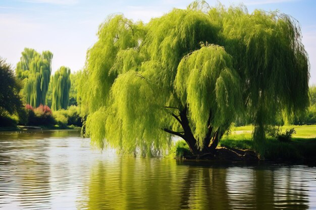 trees in the park