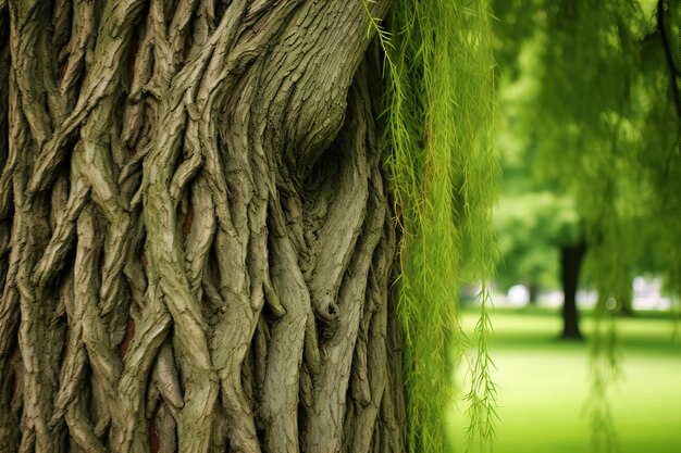 trees in the park