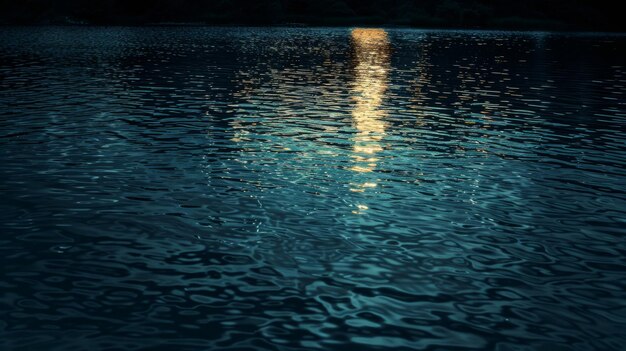 Trees Reflecting in Still Water