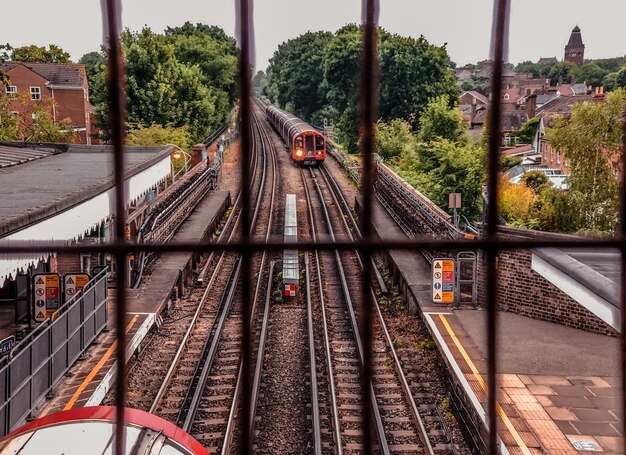 Foto trein op spoor