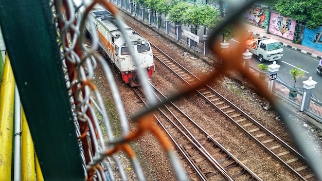 Foto trein van yogya