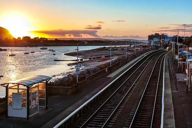 Treinstation Deganwy