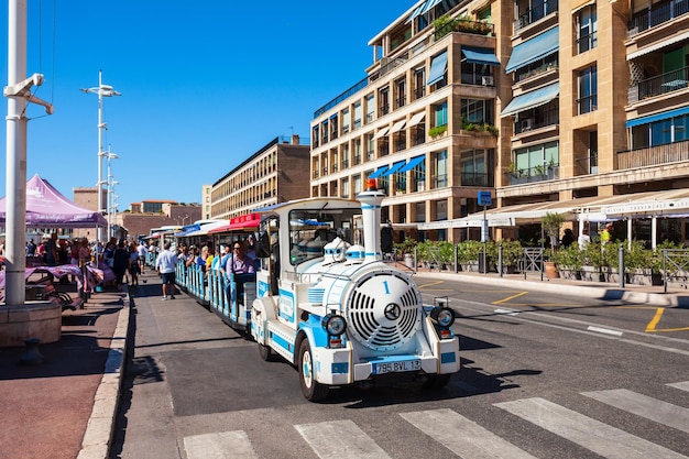 Treintjes van Marseille Frankrijk