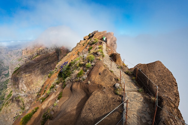 Trekking on Madeira island