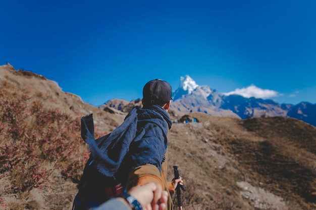 Trekking mountain