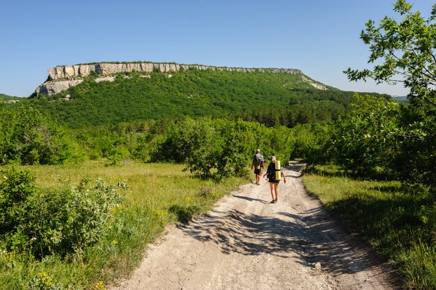 Trekking op de Krim