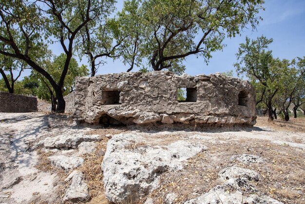 trenches in Granada from the Spanish Civil War