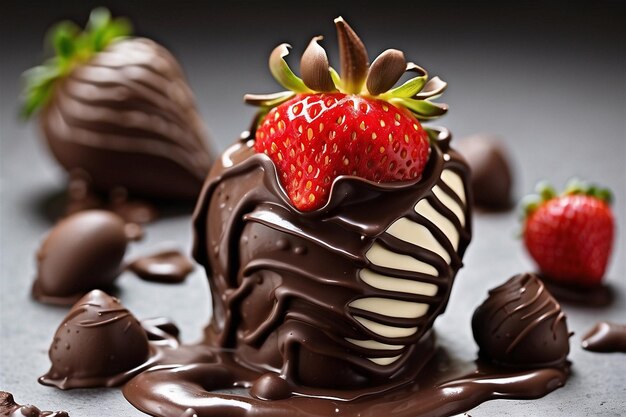 Trending Photo Chocolate Covered Strawberries in bowl