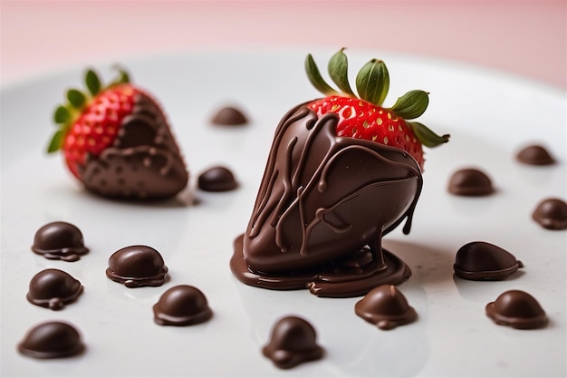 Trending Photo Chocolate Covered Strawberries in bowl