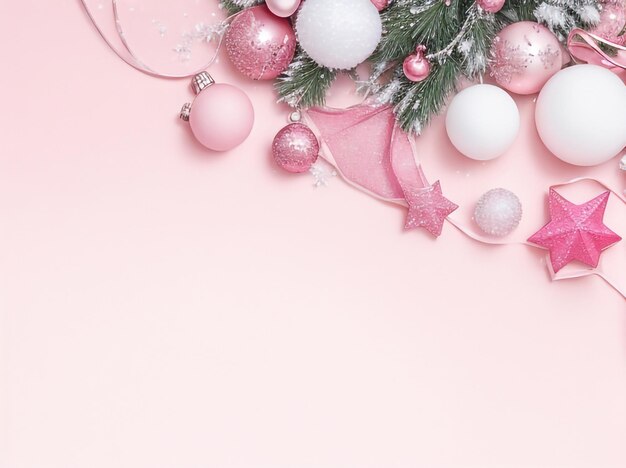 Pink Christmas Banner - Free Vectors & PSDs to Download