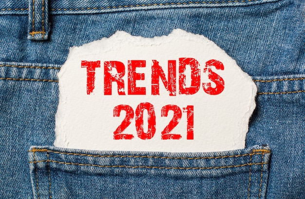 Trends 2021 op wit papier in de broekzak