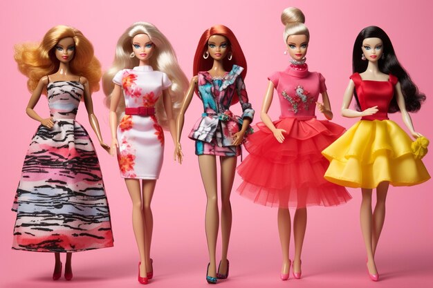 Foto trendy barbie-outfit