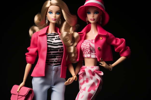 Foto trendy barbie-outfit