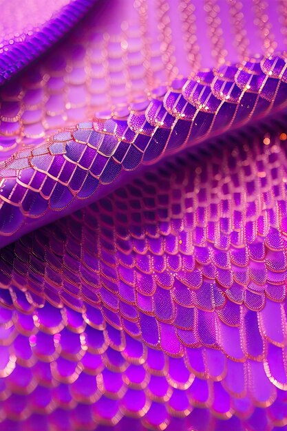 Trendy Color of the Year 2022 very peri Abstract shiny sequins fabric background with copy space