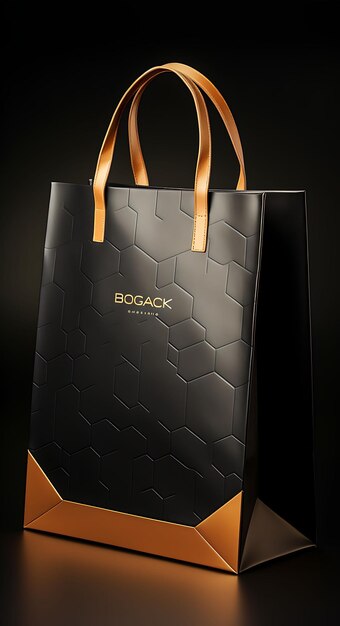 Trendy Metallic Foil Paper Bag Hexagonale vorm Metallic Foils Kleur Fashion verpakkingscollecties