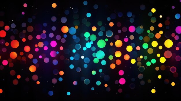 Trendy modern dots background