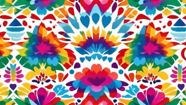 Foto trendy tiedye-creaties