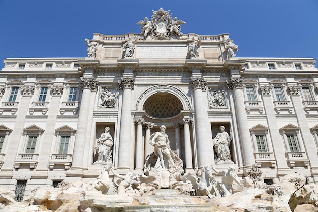 Trevi-fontein in Rome Italië