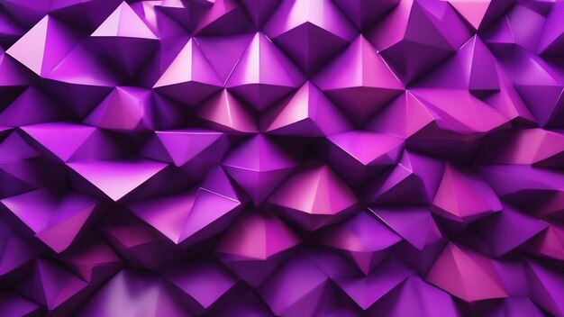 Triangle abstract background violet and lilac background 3d rendering 3d illustation