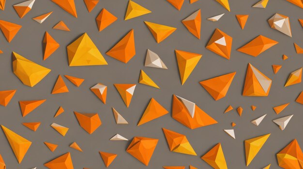 Triangle Geometric Seamless Pattern Background