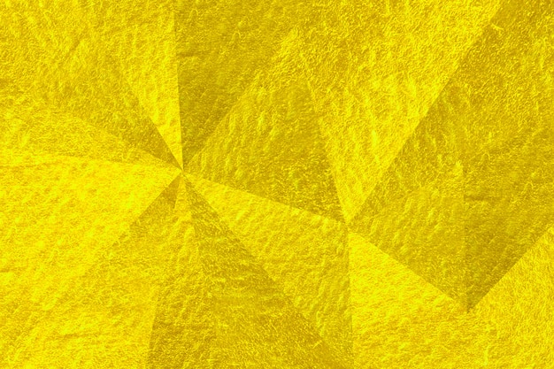 Triangle gold background texture