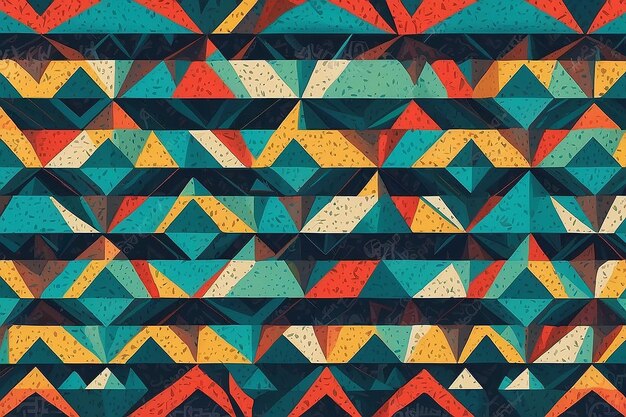 Triangle Pattern stock illustration